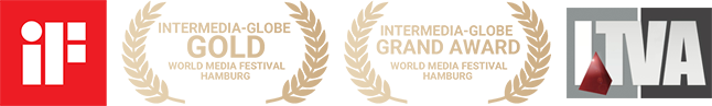IF Design Award, Intermedia Globe Gold Award, Intermedia Globe GRAND Award, ITVA AWARD GOLD