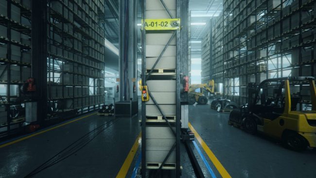 High Rack Storage Area